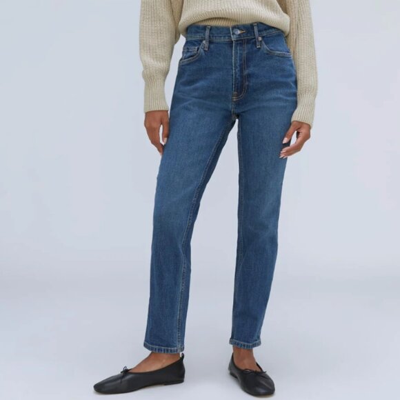 Everlane Orginal Cheeky High Rise Button Fly 29 - Picture 1 of 5